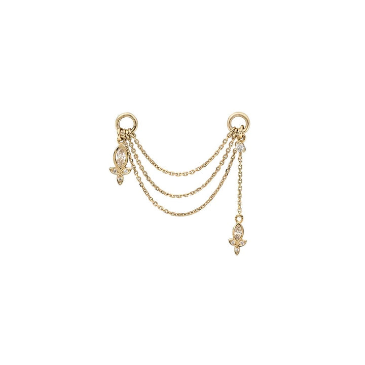 METIER BY TOMFOOLERY 2 IN 1 EARRING