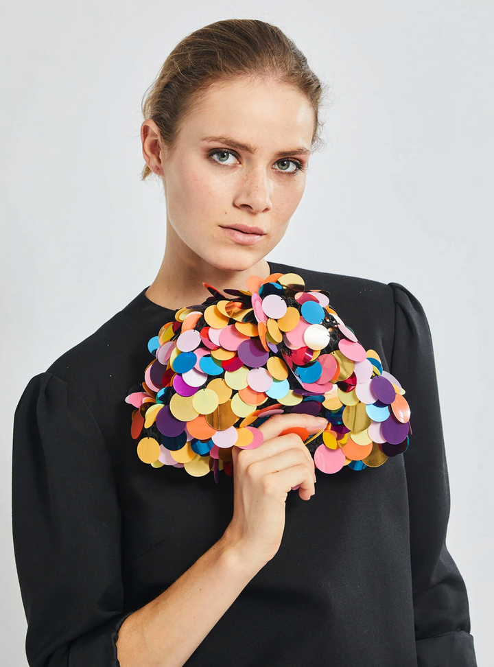 MARIA LA ROSA CRYSTAL MINI CLUTCH
