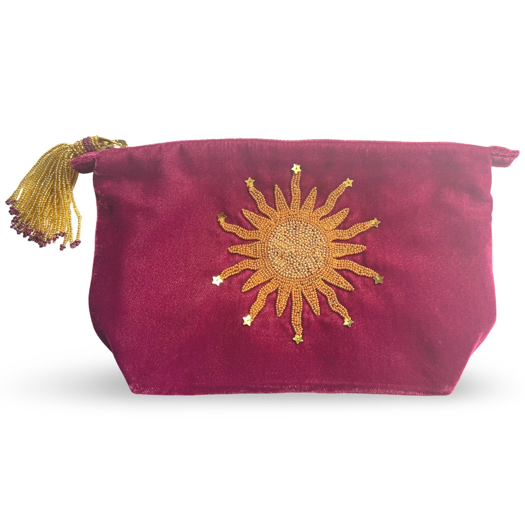 OLIVIA DAR VELVET POUCH