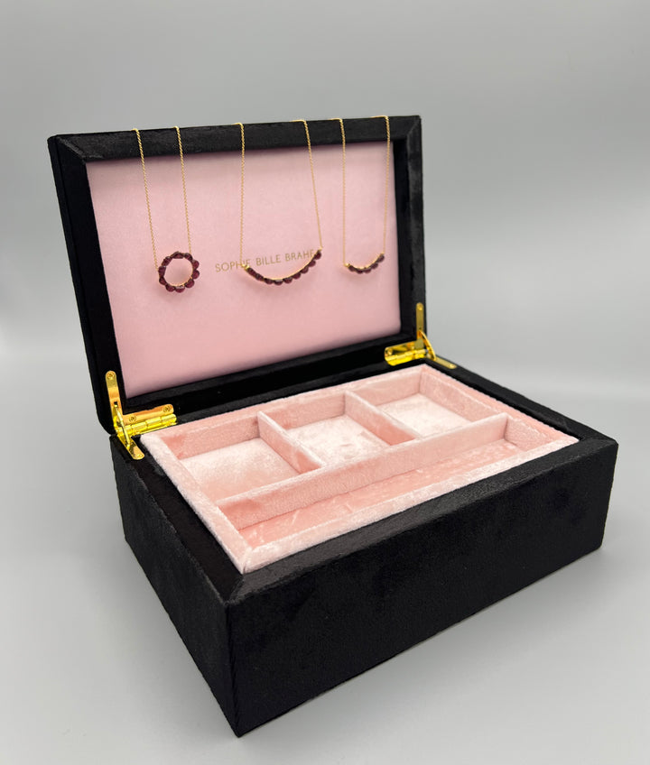 SOPHIE BILLE BRAHE VELVET JEWELRY BOX