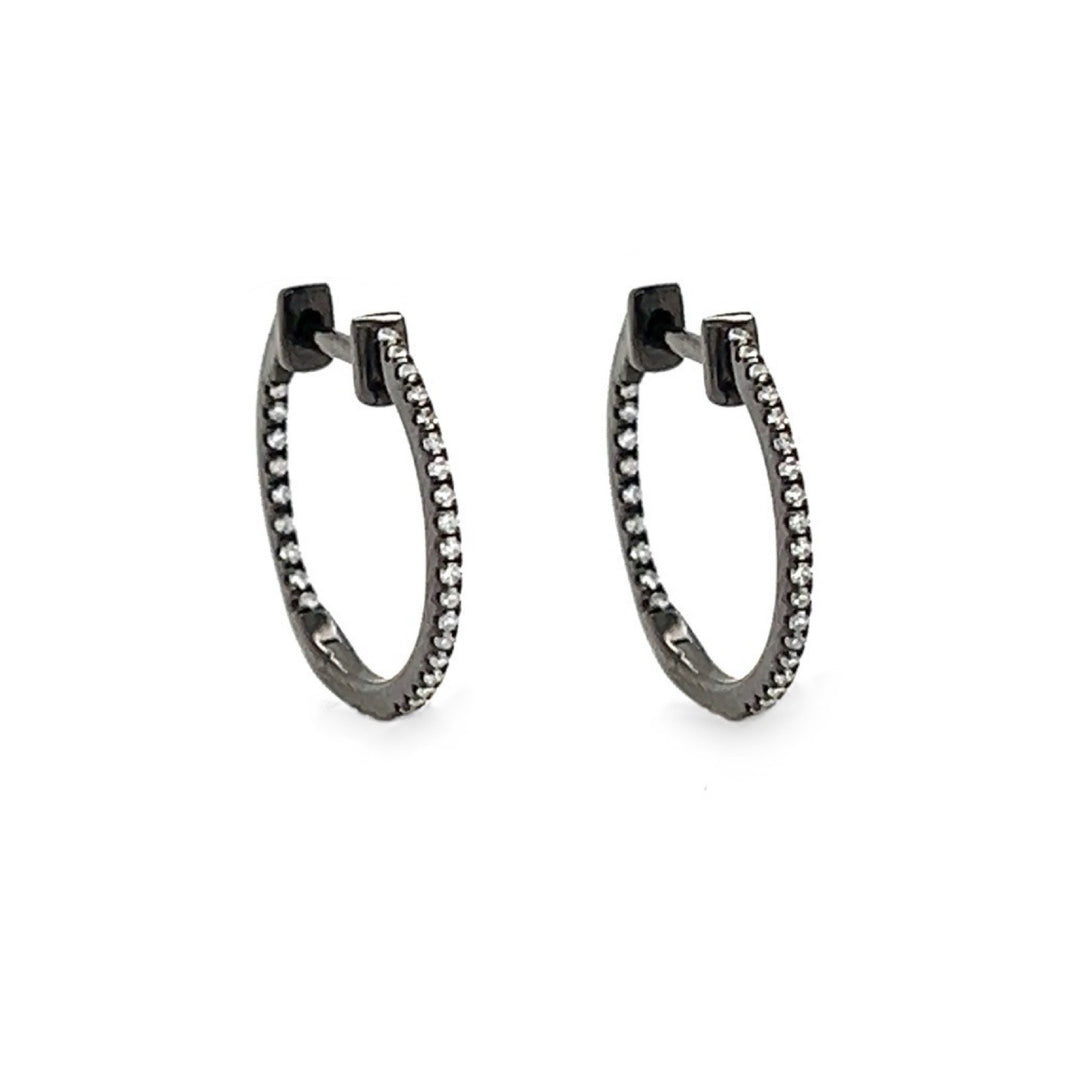 DIAMOND COLLECTION HOOPS