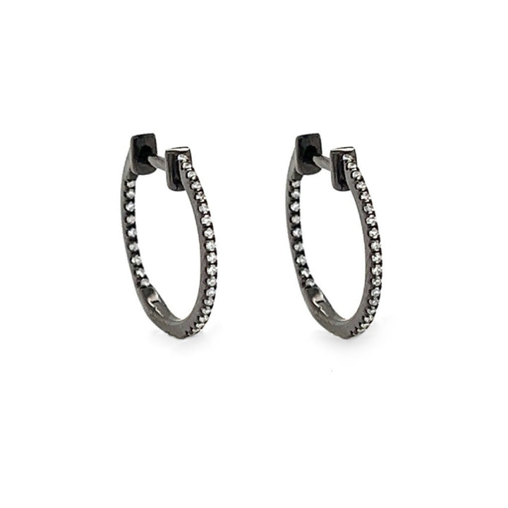 DIAMOND COLLECTION HOOPS
