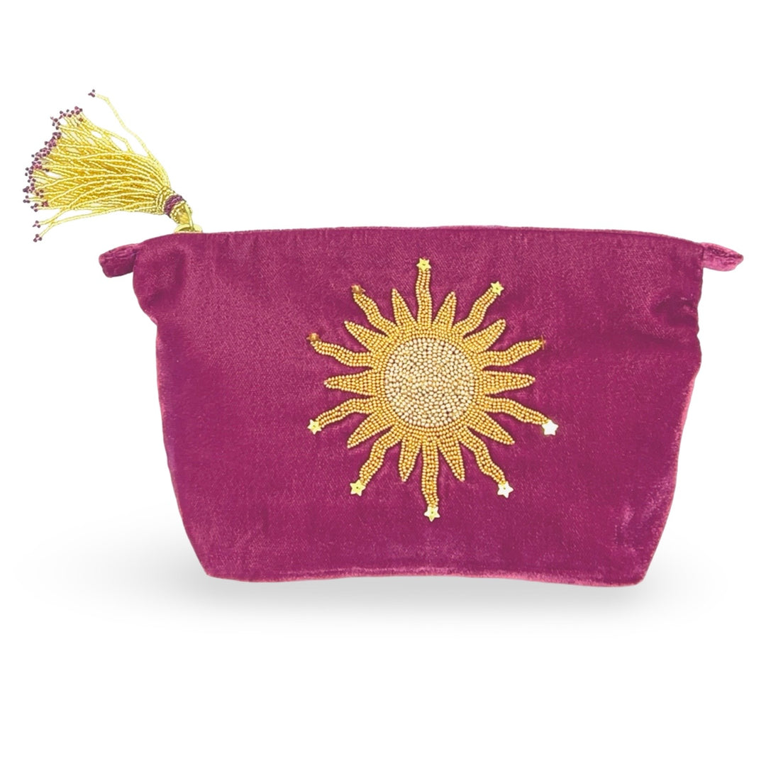 OLIVIA DAR VELVET POUCH