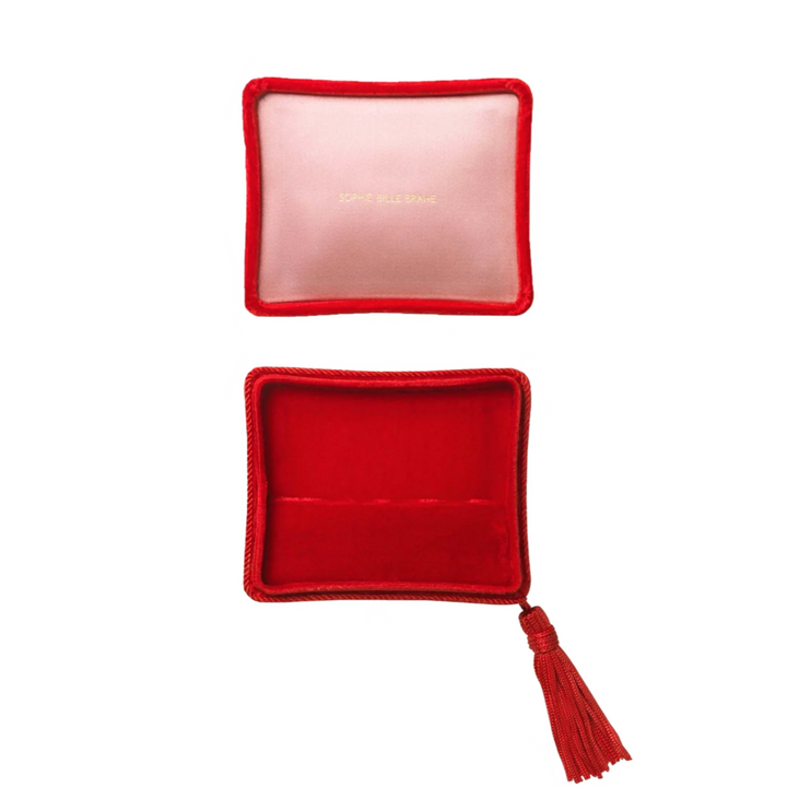 SOPHIE BILLE BRAHE VELVET JEWELRY BOX