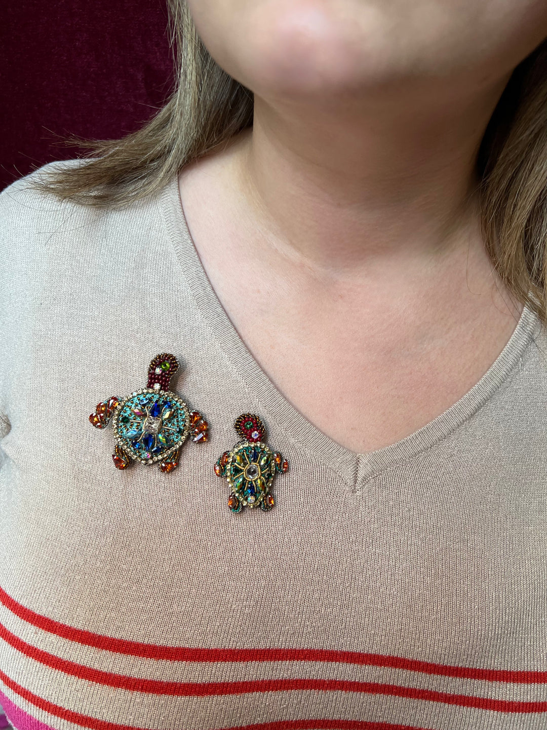 PSQUAARE BROOCH