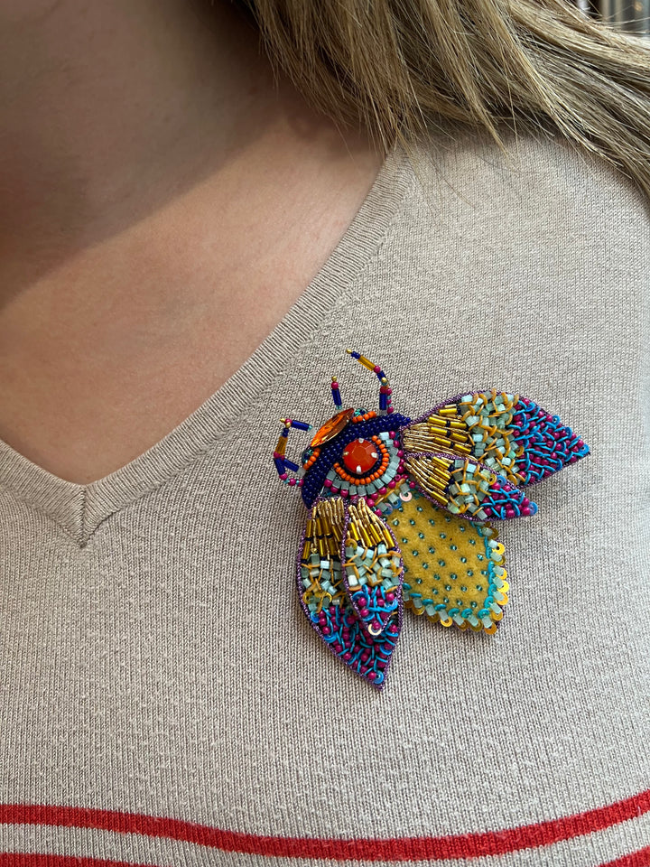 PSQUAARE BROOCH