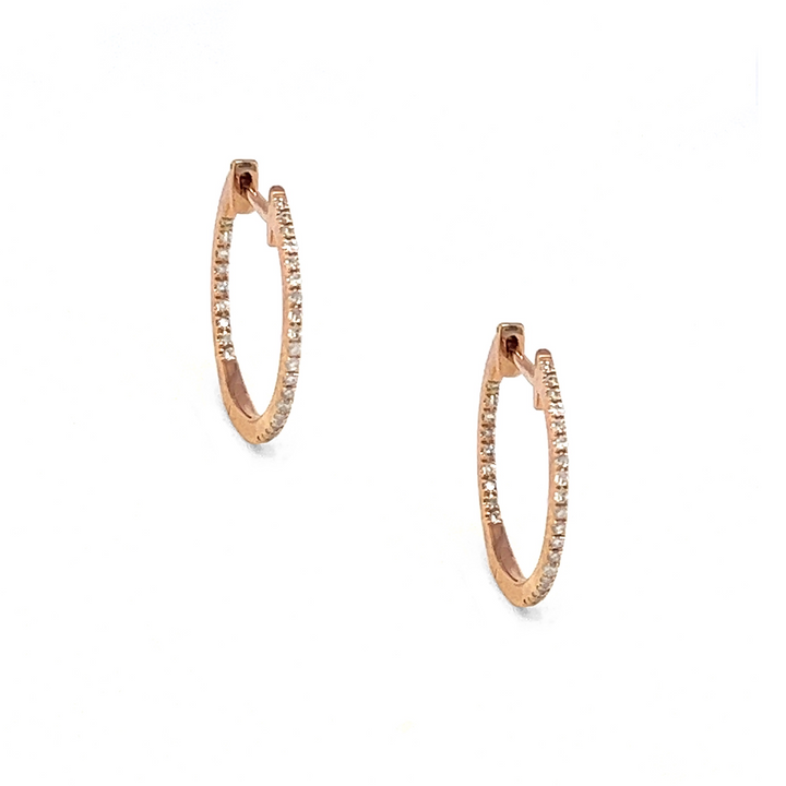 DIAMOND COLLECTION HOOPS