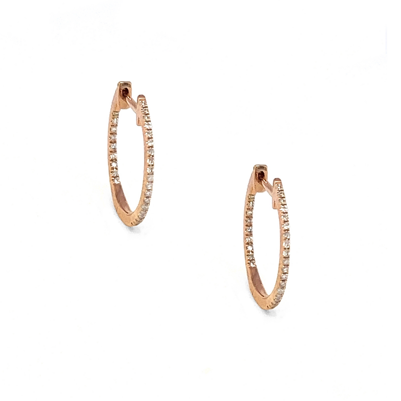 DIAMOND COLLECTION HOOPS