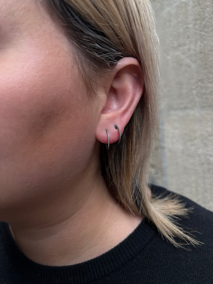 DIAMOND COLLECTION HOOPS