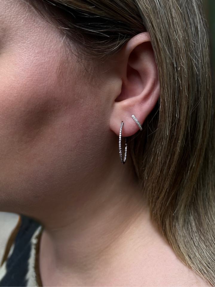 DIAMOND COLLECTION HOOPS