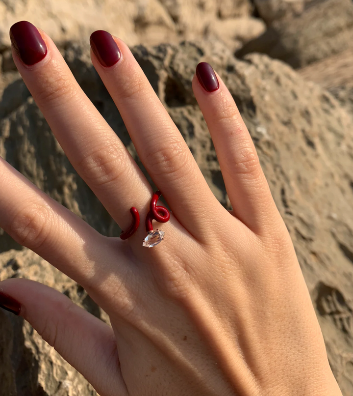 BEA BONGIASCA BABY VINE TENDRIL RING
