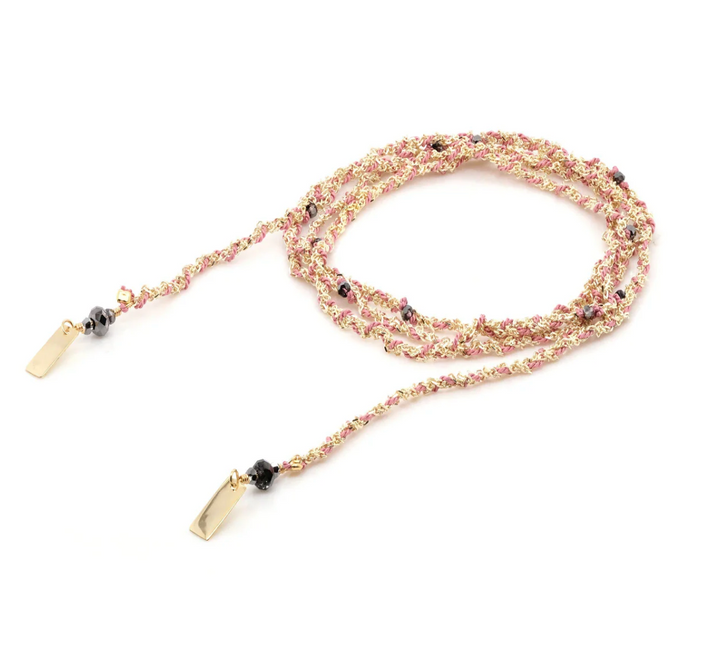 MARIE LAURE CHAMOREL GOLD PLATED BRACELET NECKLACE