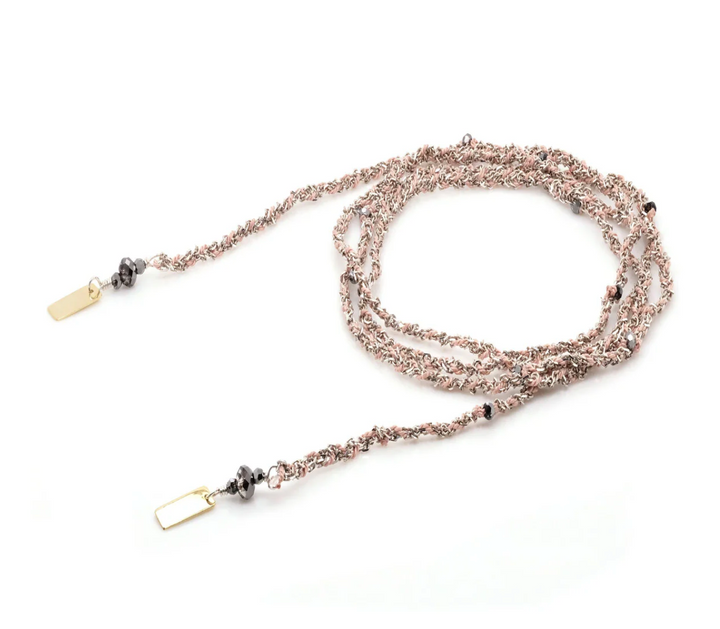MARIE LAURE CHAMOREL SILVER BRACELET NECKLACE