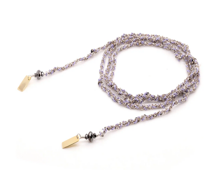 MARIE LAURE CHAMOREL SILVER BRACELET NECKLACE