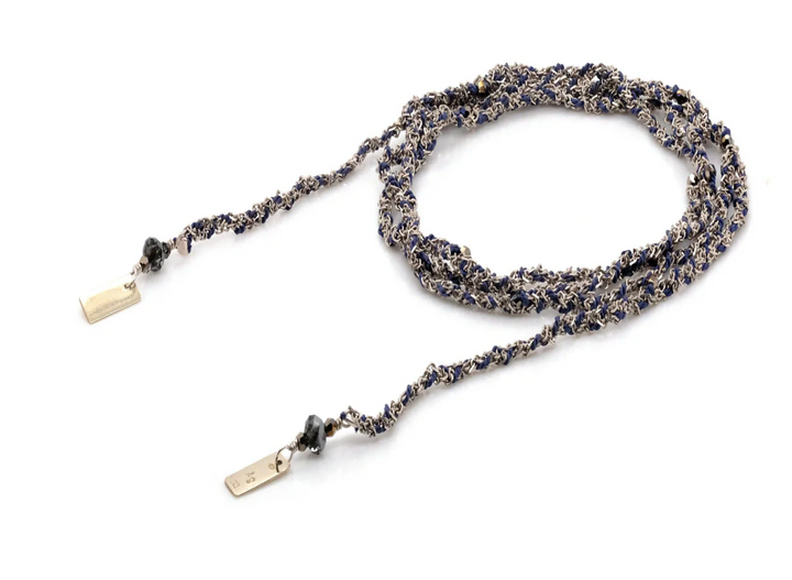 MARIE LAURE CHAMOREL SILVER BRACELET NECKLACE