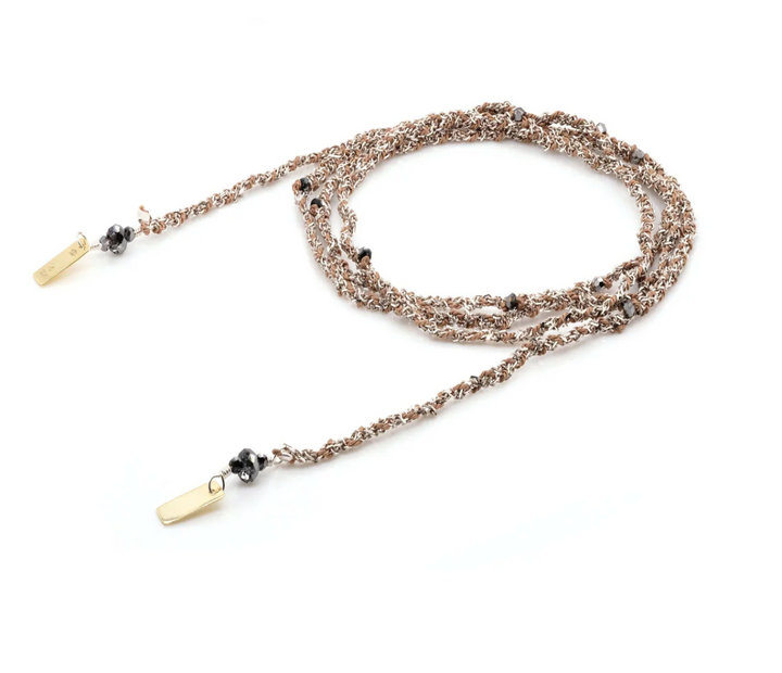 MARIE LAURE CHAMOREL SILVER BRACELET NECKLACE